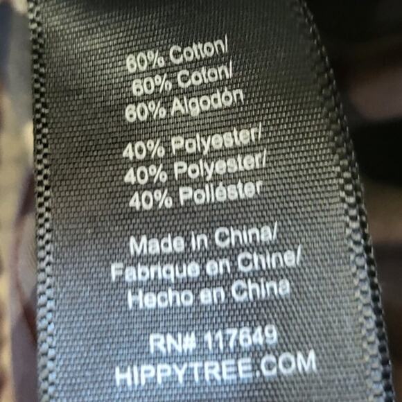 HippyTree Surf & Stone Shirt Mens M Blue Plaid Short Sleeve Button Up Outdoor - Picture 7 of 9